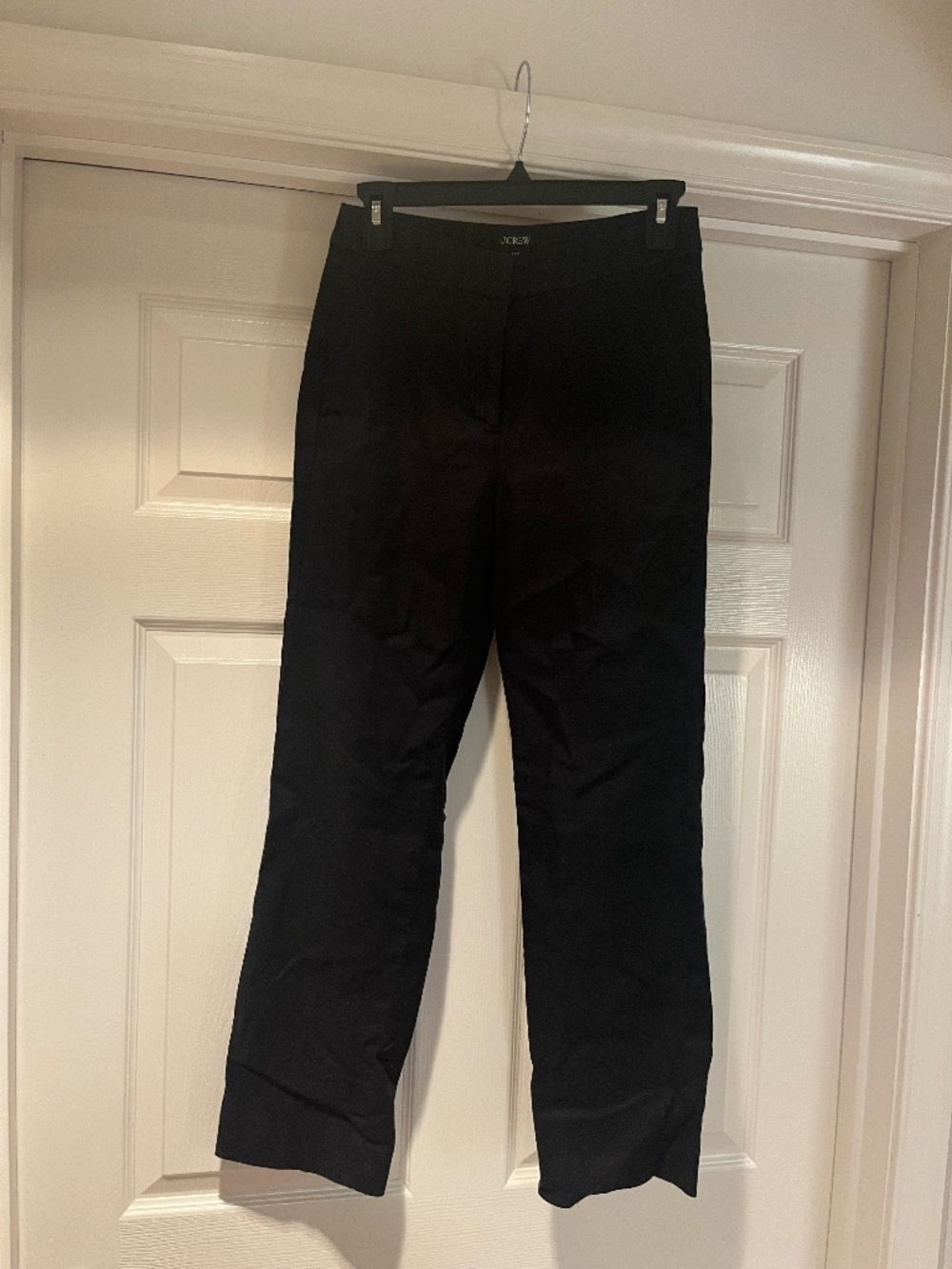 J.Crew Black Linen Kate Pant 00